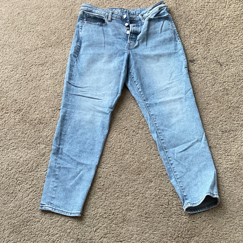 Old Navy Light Blue Straight Leg Women's Jeans
